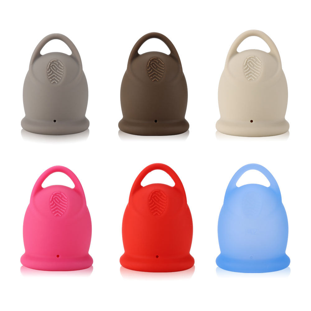 Reusable Menstrual Period Cup Soft Medical Silicone Small or Large Menstrual Cups-CP003