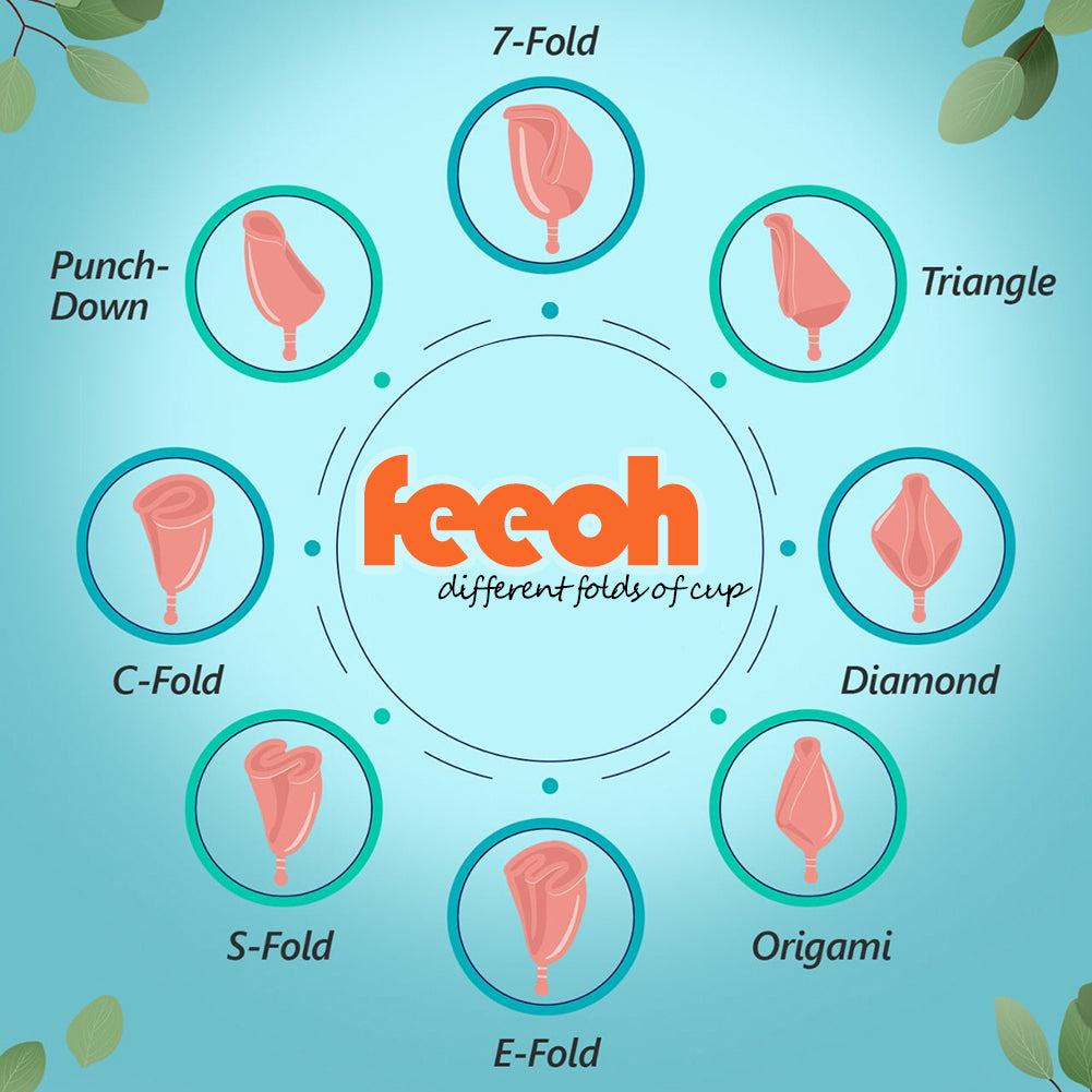 Reusable Menstrual Period Cup Soft Medical Silicone Small or Large Menstrual Cups-CP002